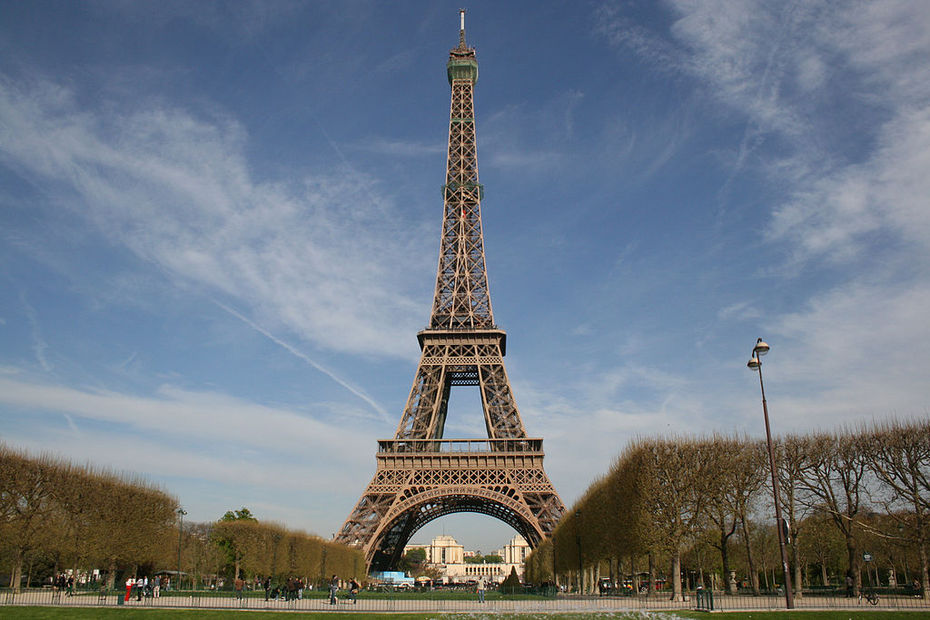 Der Eiffelturm in Paris