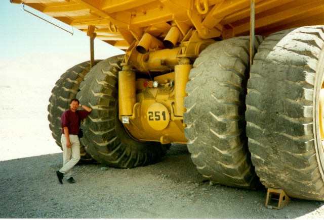 Truck im Chuquicamata Kupfer Tagebau