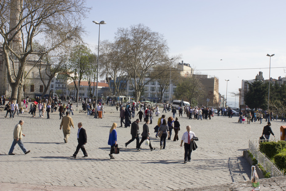 Beyazıt Platz, Istanbul 2012