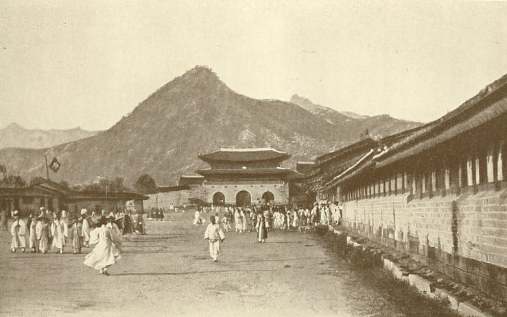 Gwanghwamun Ende 19. Jahrhundert