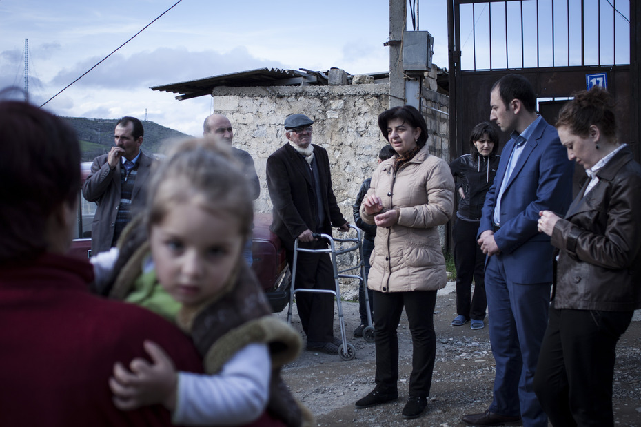 Eine Wahlkampfveranstaltung in Stepanakert in Berg-Karabach, einer der frozen conflicts in Osteuropa.
Quelle: Paul Toetzke