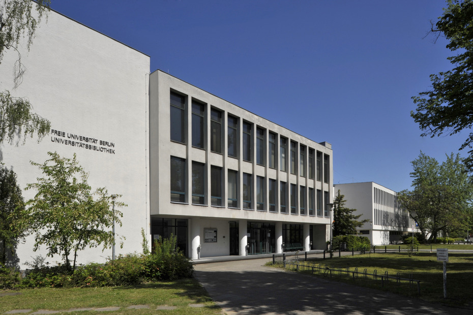 Die Universitätsbibliothek (UB) der Freien Universität Berlin
Quelle: Bernd Wannenmacher