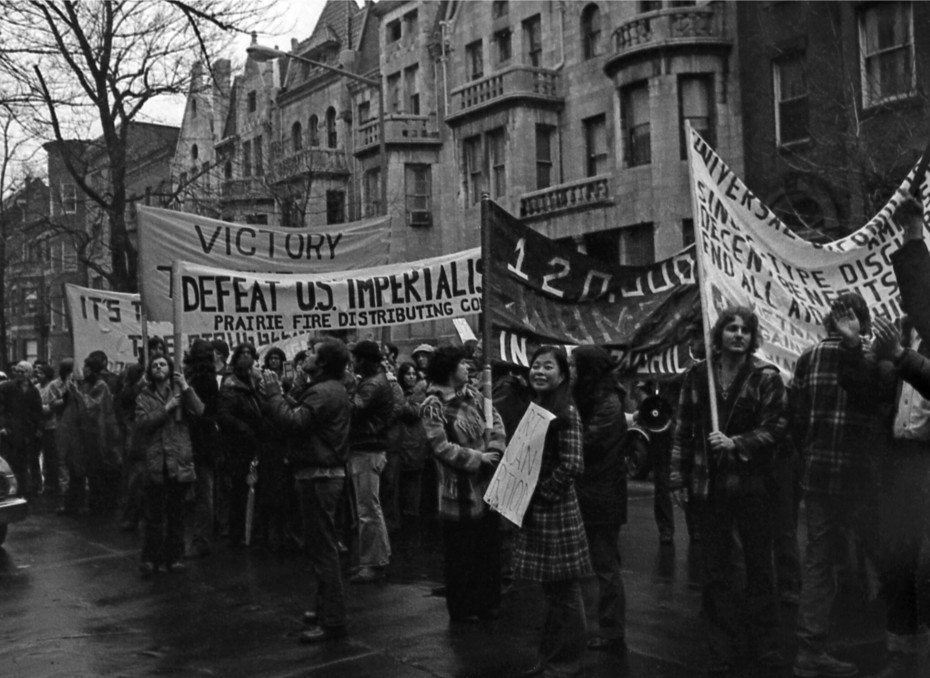 Protest demanding the end of the U.S. occupation of Vietnam