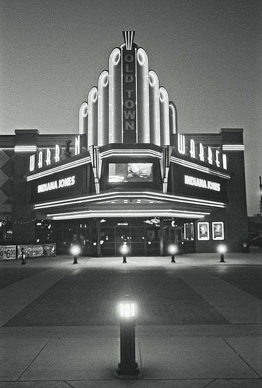 Warren Theater in Old Town, Wichita, Kansas (7. August 2008)