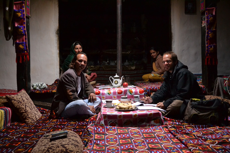 Feldforschung in Passu, Nordpakistan
Quelle: A. Benz