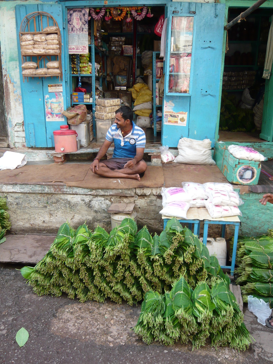 Straßenszene in Varanasi, Indien
Quelle: S. Schütte