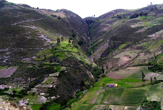 Kerbtal in den nördlichen Anden Perus
Quelle: J. Krois