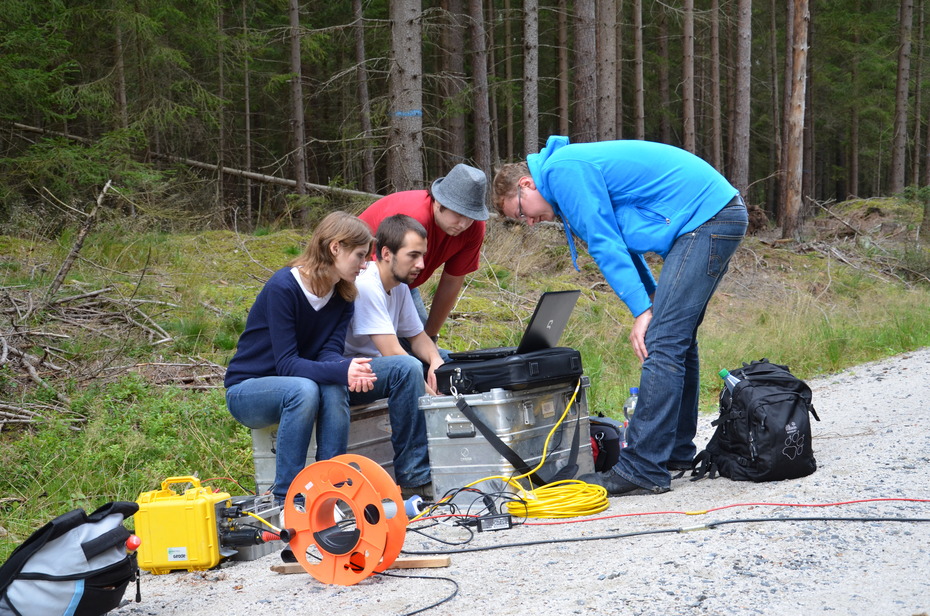 Geophysikalisches Praktikum
Quelle: H. Brasse