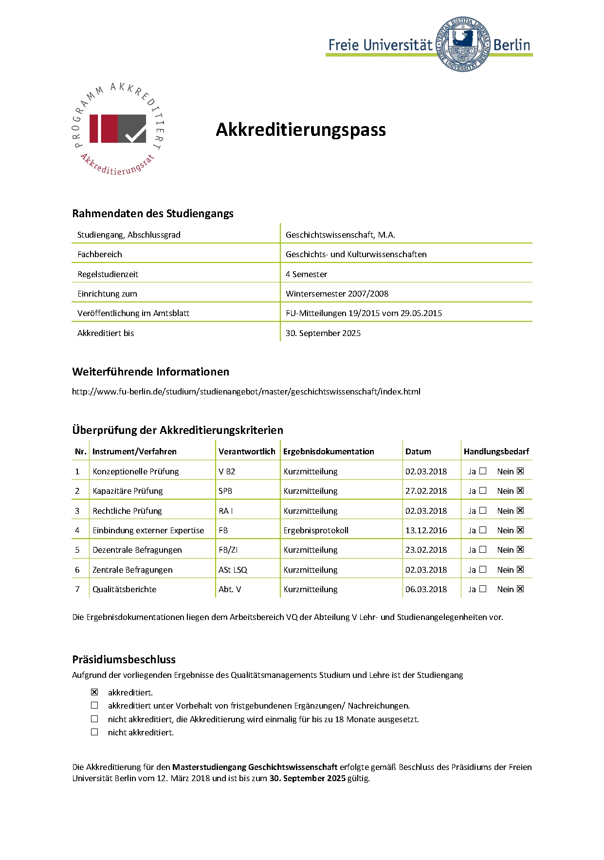 Akkreditierungspass