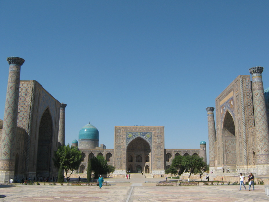 Registan Platz, Samarkand
Quelle: Sezanur Ulucam/privat