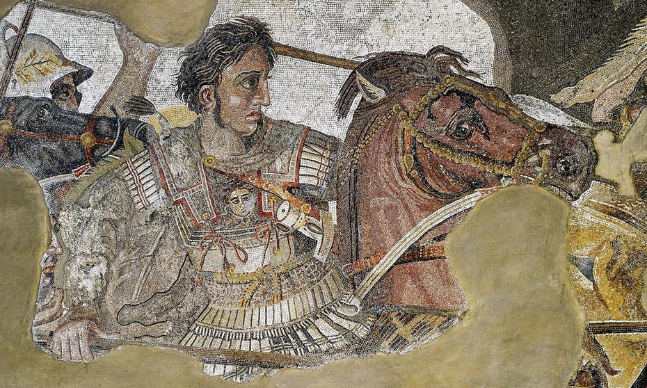 Mosaik mit einer Darstellung Alexanders des Großen (ca. 100 v.Chr.)