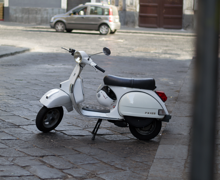Eine Vespa PX 125 (1998)