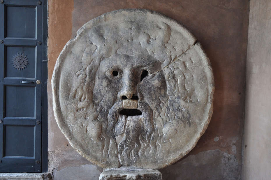 Die Bocca della Verità in Rom