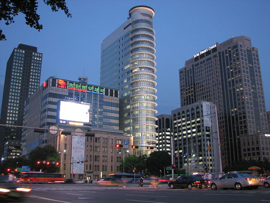 Innenstadt von Seoul
