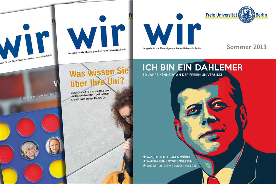 Das Alumni-Magazin "WIR"