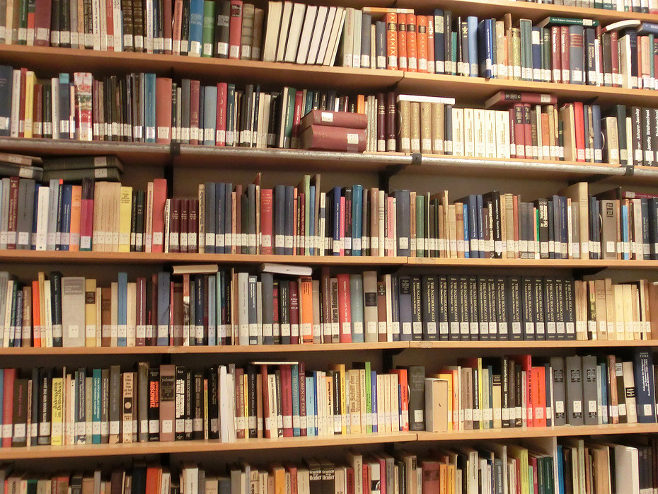 Die Bibliothek im Institut für Judaistik, 2013.
Quelle: Institut für Judaistik, Freie Universität Berlin