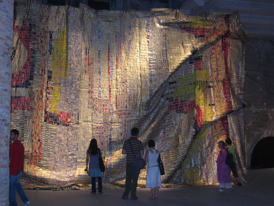 El Anatsui, Dusasa I, 52. Biennale di Venezia, 2007
Quelle: Kerstin Schankweiler