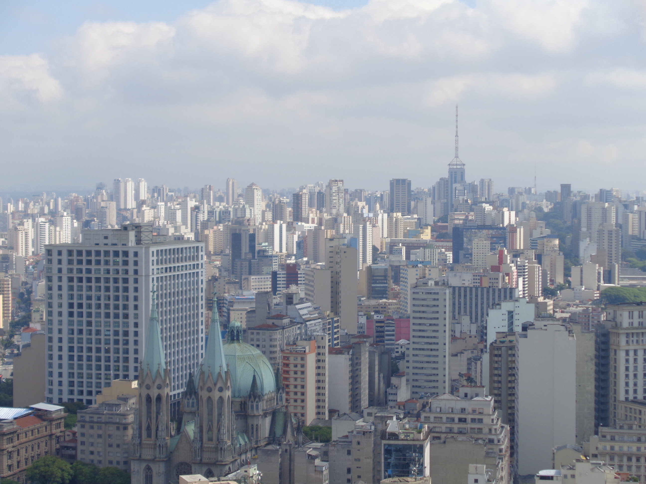 Blick auf São Paulo