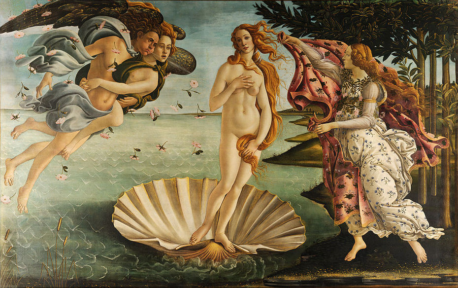 Sandro Botticelli: Die Geburt der Venus