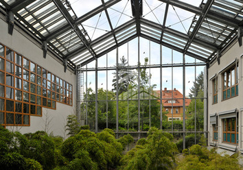Wintergarten im Institut für Informatik
Quelle: Bernd Wannenmacher