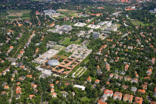 Luftaufnahme vom Campus
Quelle: Bavaria Luftbild Verlags GmbH