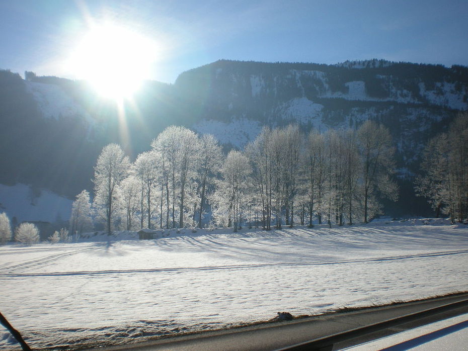 Wintersonne im Gosautal