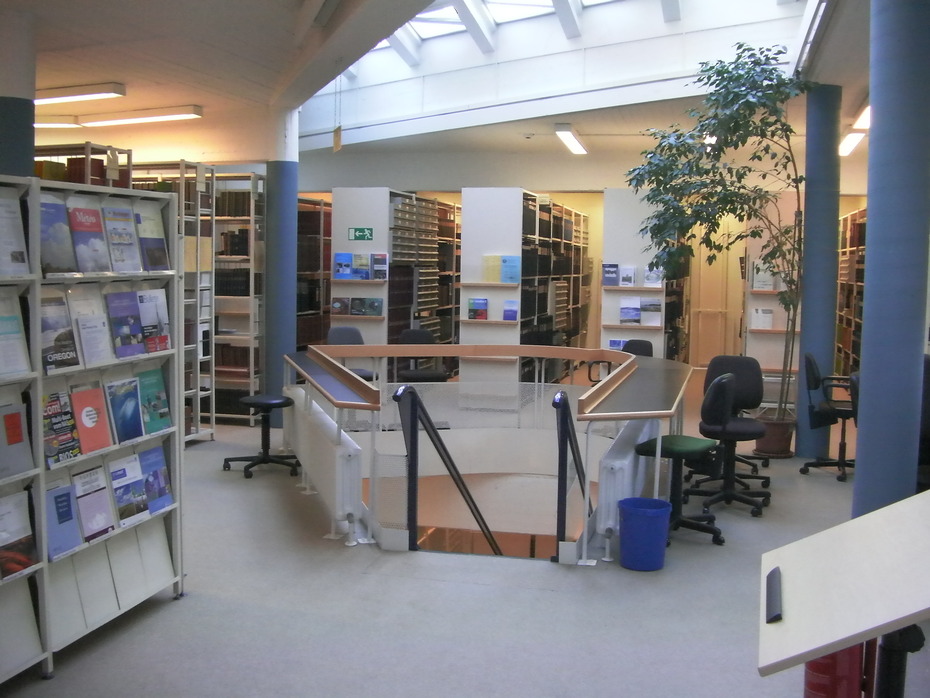 Bibliothek am Institut Meteorologie