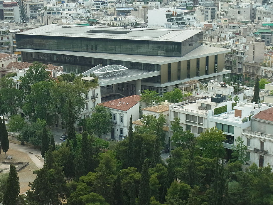 Das neue Akropolismuseum in Athen