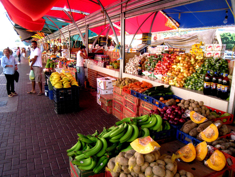 Marktstand auf Curaçao