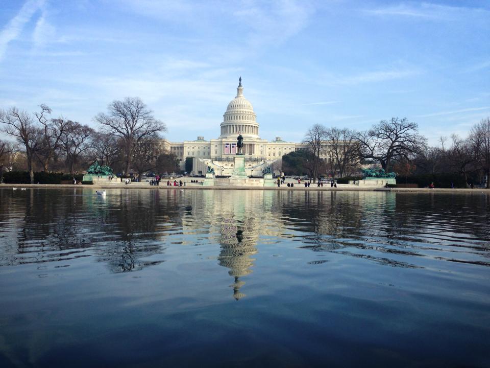 United States Capitol and Reflecting Pool