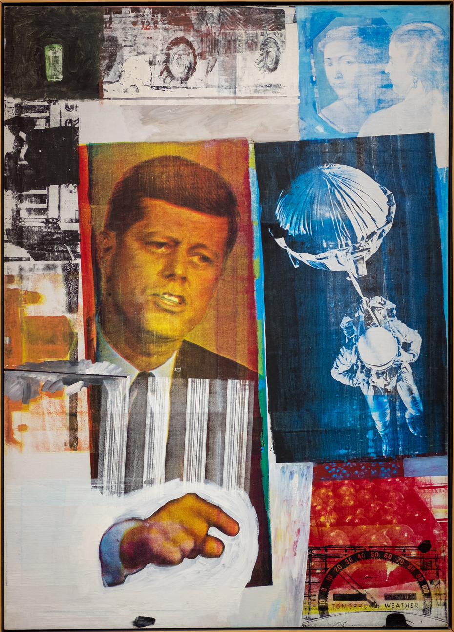 Robert Rauschenberg, Retroactive II, 1963 1/26/18 #mcachicago