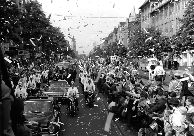 John F. Kennedy visiting Berlin in 1963