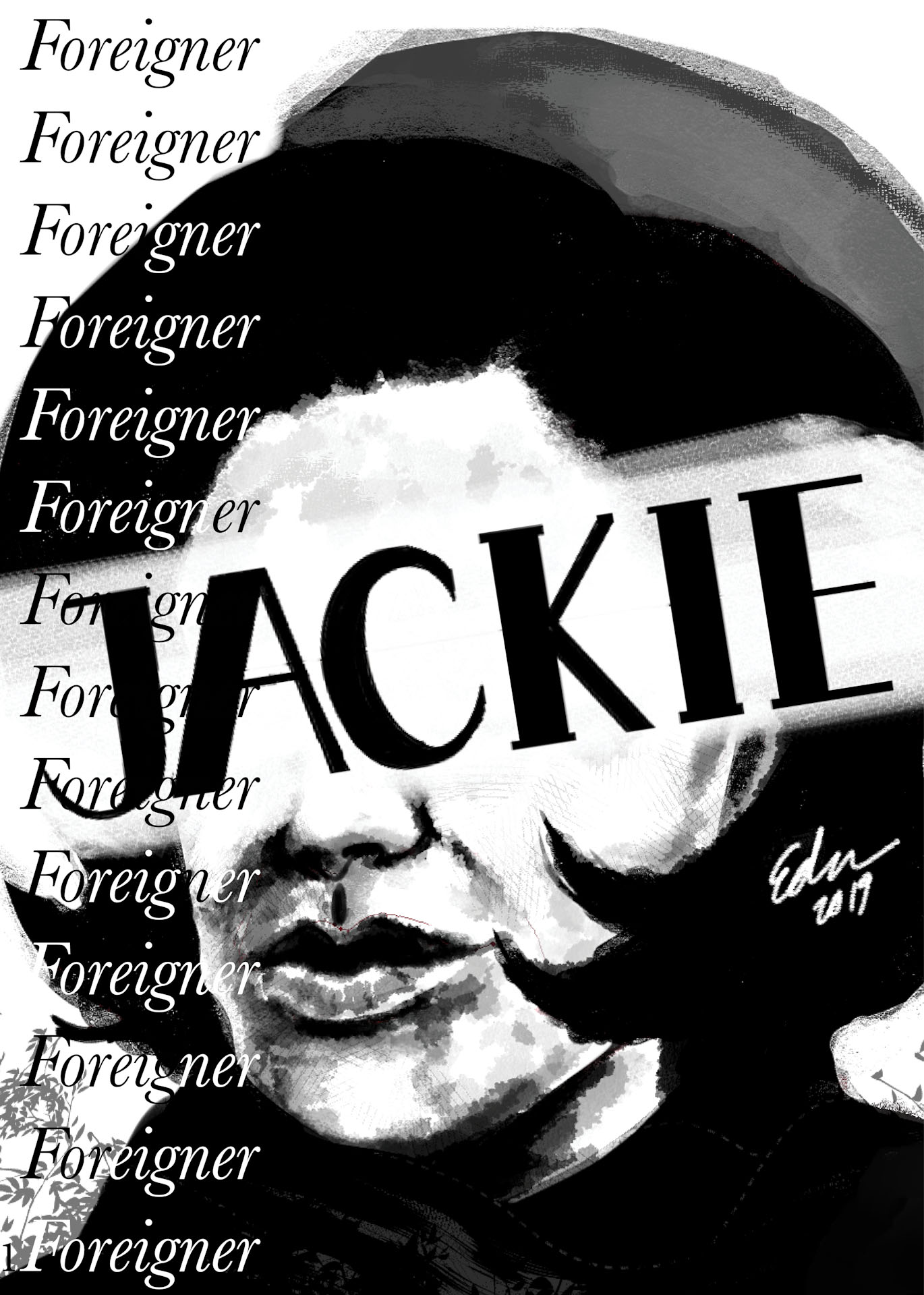 Jackie First Cover &quot;Foreigner&quot;