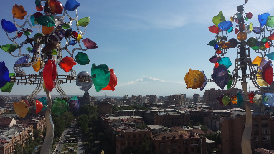 Blick auf den Berg Ararat über Jerewan
Quelle: Dominik Sonnleitner