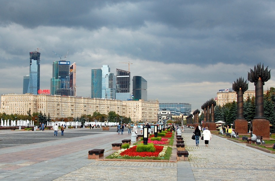 Ausblick auf die Moskauer City
Quelle: Magdalena Patalong