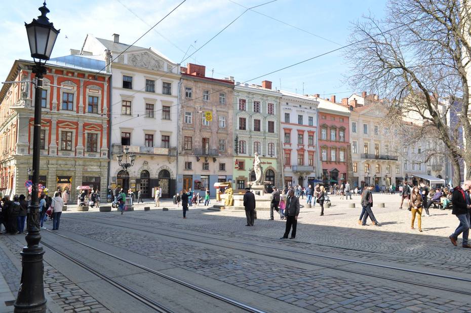 Die Innenstadt von Lwiw
Quelle: Nataliya Pryhornytska