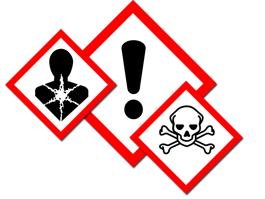 GHS Warnsymbole
Quelle: Fachbereich BCP