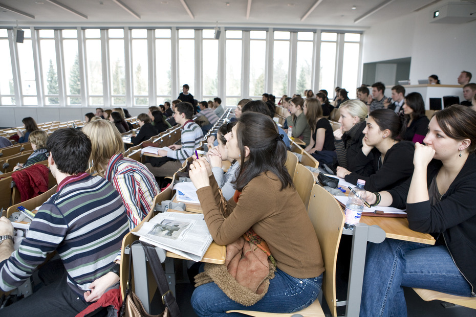 Hörsaal im Henry-Ford-Bau der Freien Universität Berlin