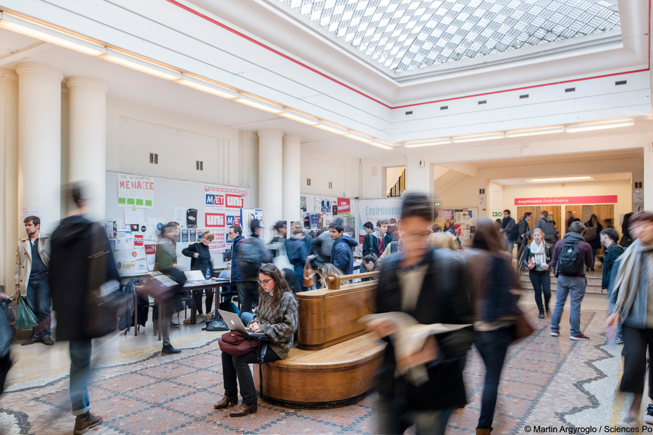 Eingangshalle der Sciences Po