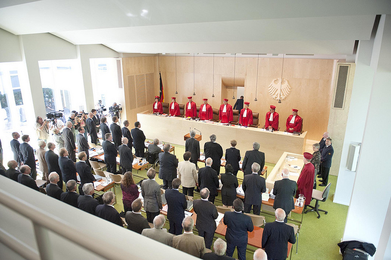 Mündliche Verhandlung vor dem Bundesverfassungsgericht in Karlsruhe
