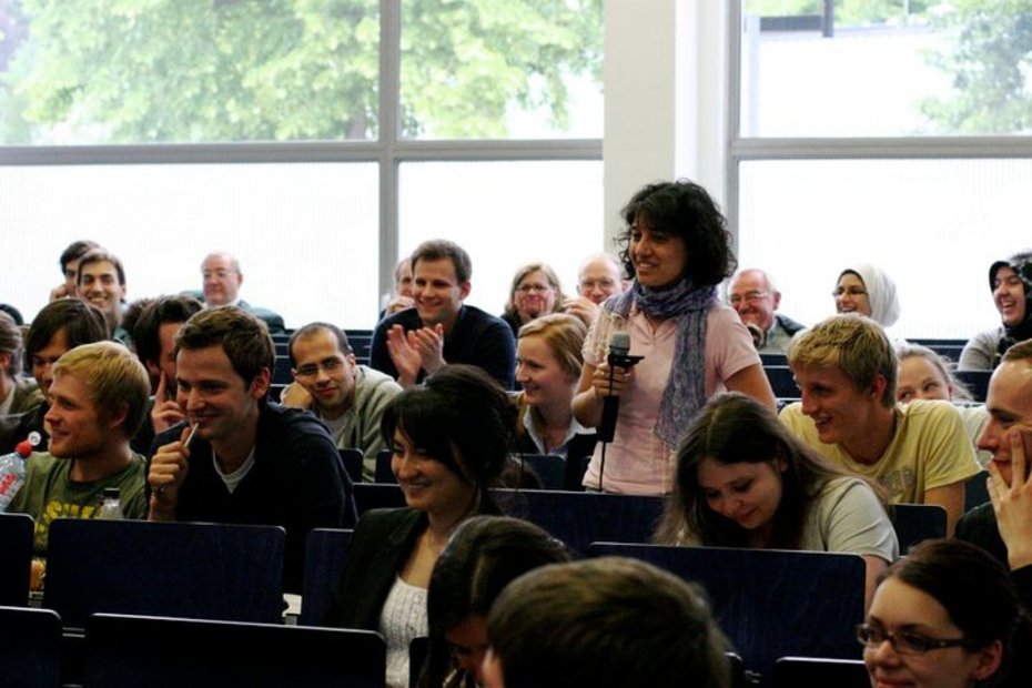 Vorlesung im Hörsaal 3
Quelle: Daniel Markus