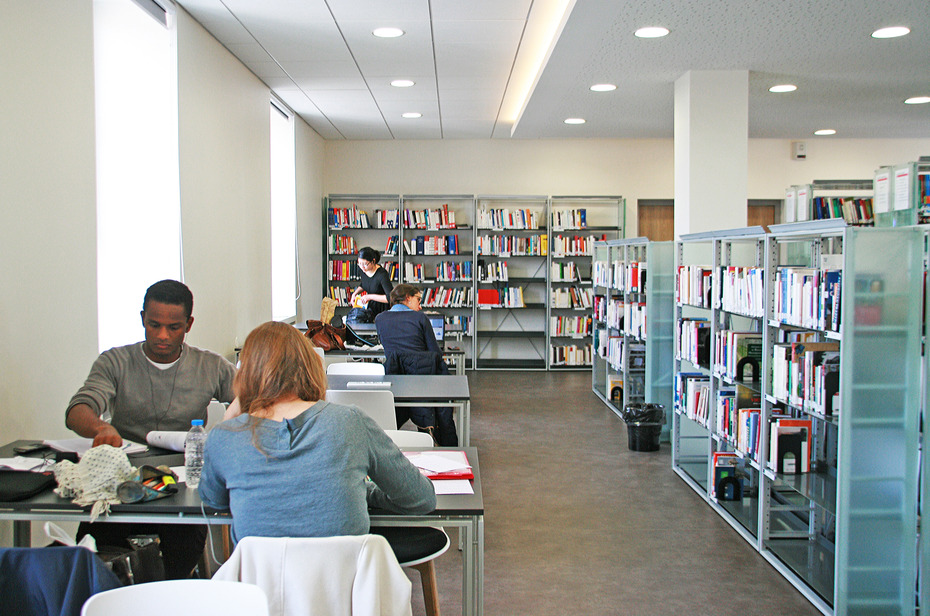 Bibliothek, Sciences Po, Campus de Nancy
Quelle: Sciences Po