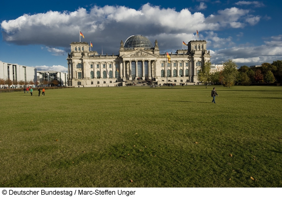 Reichstagsgebäude, Berlin
Quelle: Deutscher Bundestag / Marc-Steffen Unger