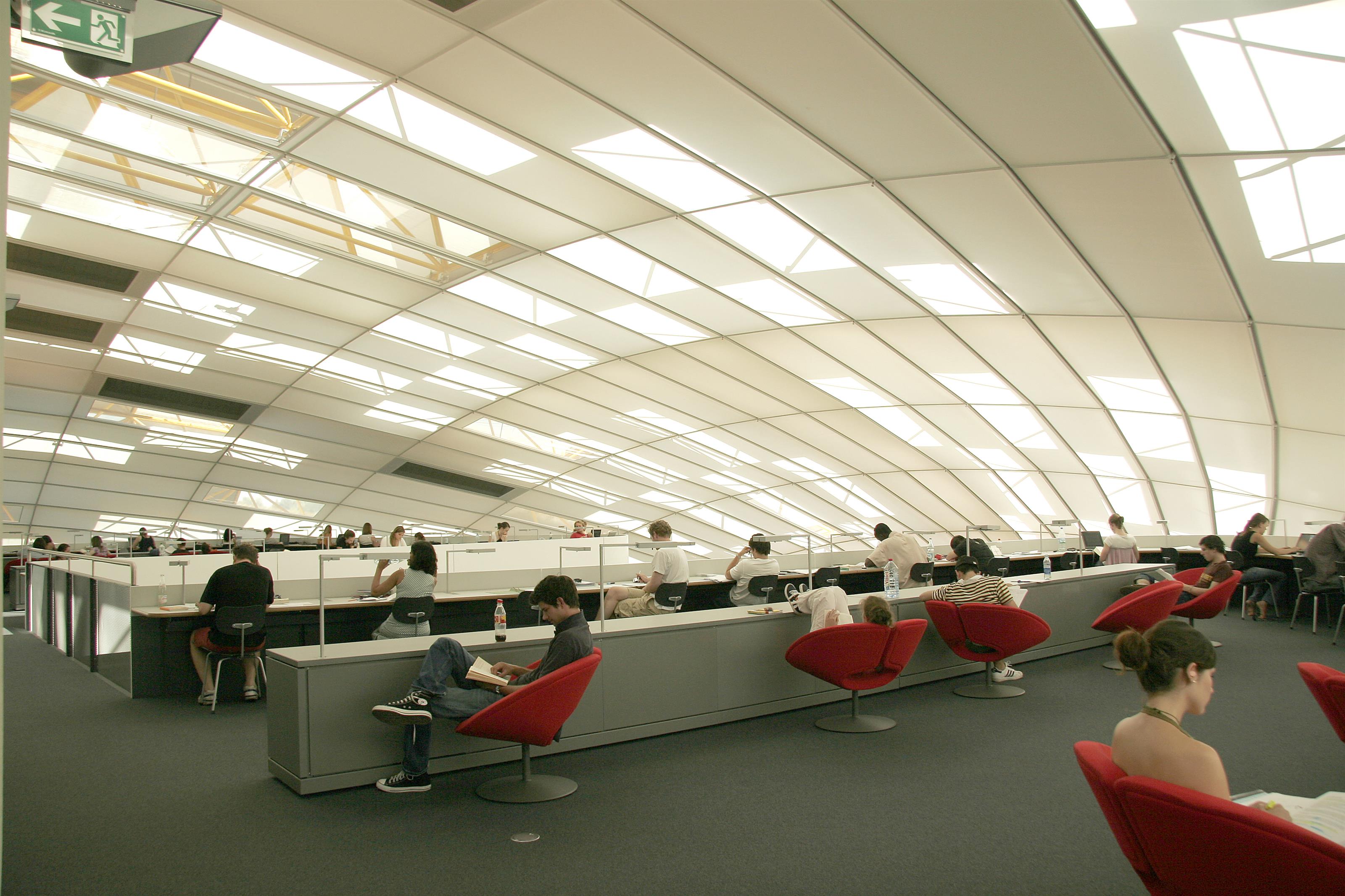 Students in the Philological Library