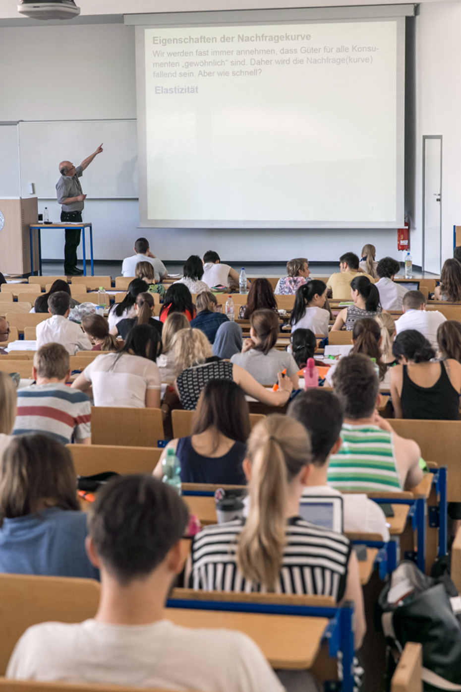 VWL-Vorlesung von Prof. Dr. Helmut Bester
Quelle: M.Fahrig